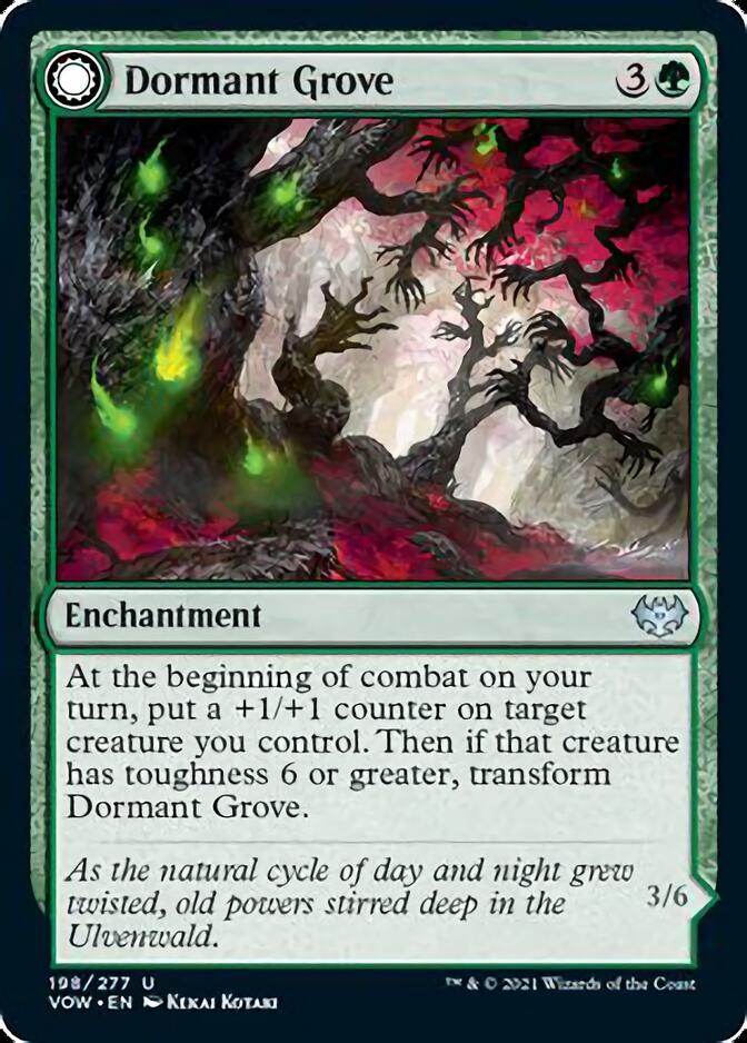 Dormant Grove // Gnarled Grovestrider [Innistrad: Crimson Vow] | Lots Moore NSW