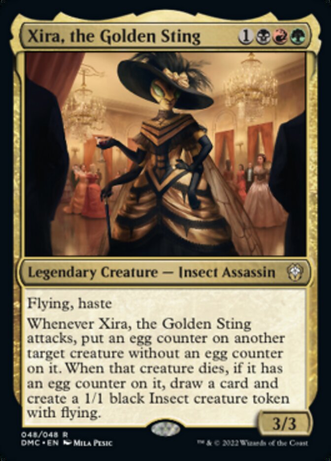 Xira, the Golden Sting [Dominaria United Commander] | Lots Moore NSW