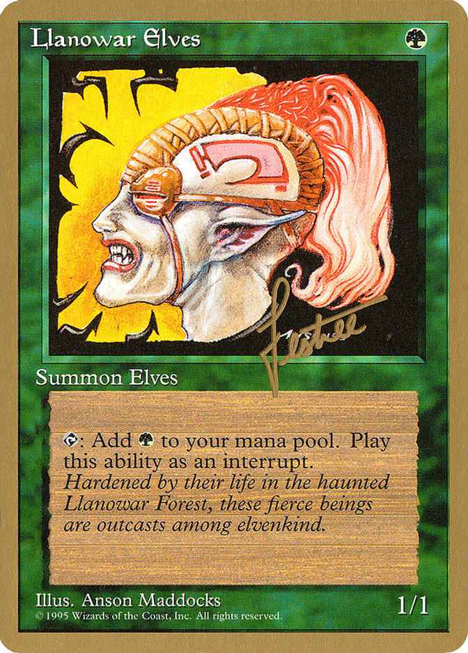 Llanowar Elves (Bertrand Lestree) [Pro Tour Collector Set] | Lots Moore NSW