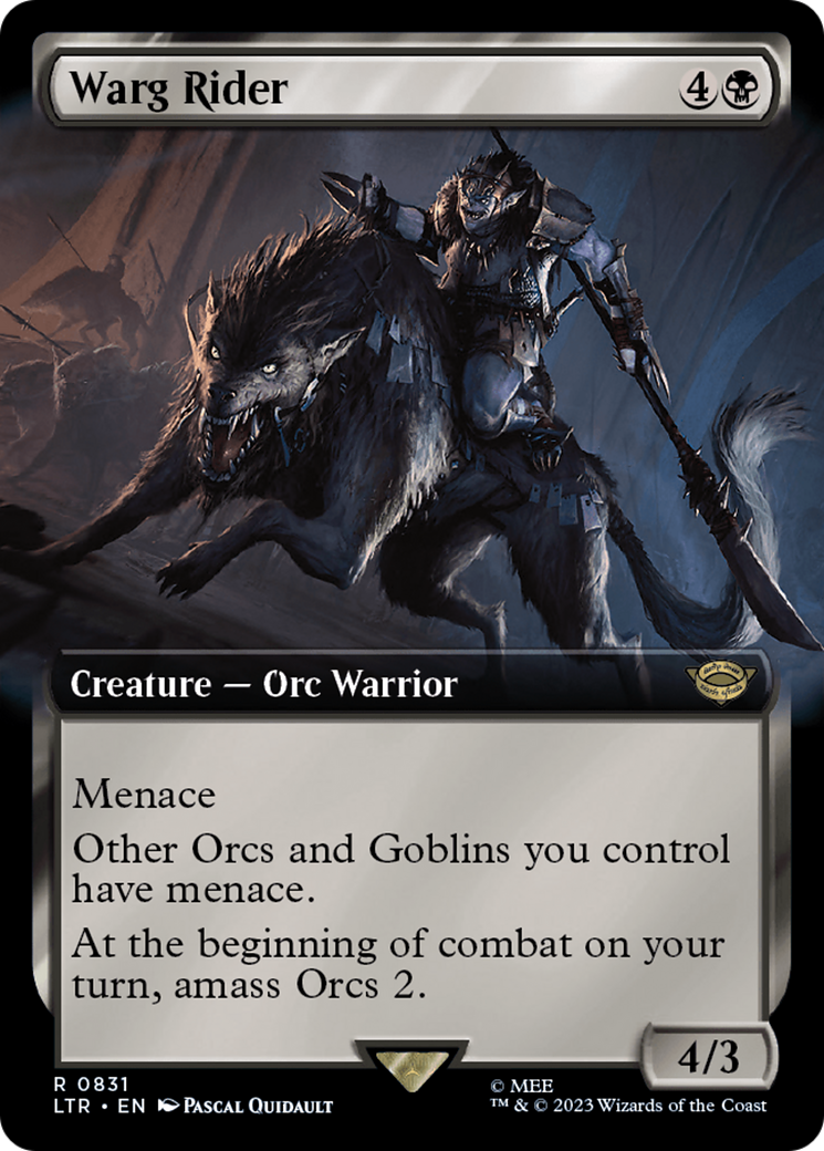Warg Rider (Extended Art) [The Lord of the Rings: Tales of Middle-Earth] | Lots Moore NSW