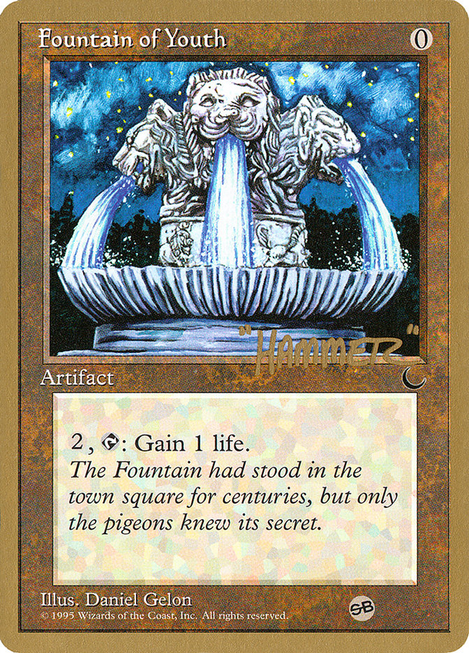 Fountain of Youth (Shawn "Hammer" Regnier) (SB) [Pro Tour Collector Set] | Lots Moore NSW