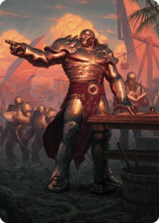 Karn, Living Legacy Art Card 1 [Dominaria United Art Series] | Lots Moore NSW