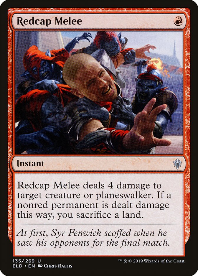 Redcap Melee [Throne of Eldraine] | Lots Moore NSW