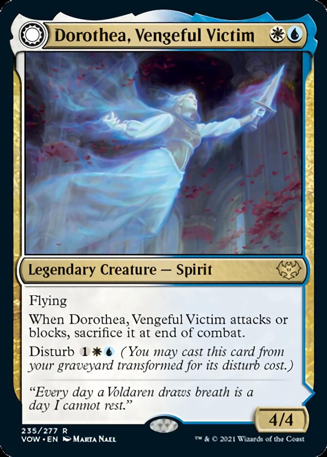 Dorothea, Vengeful Victim // Dorothea's Retribution [Innistrad: Crimson Vow] | Lots Moore NSW