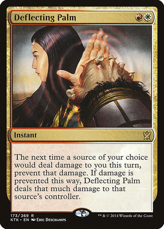 Deflecting Palm [Khans of Tarkir] | Lots Moore NSW
