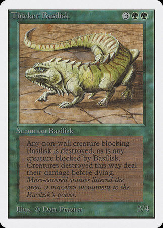 Thicket Basilisk [Unlimited Edition] | Lots Moore NSW