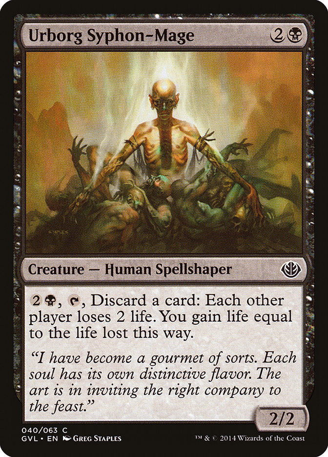 Urborg Syphon-Mage (Garruk vs. Liliana) [Duel Decks Anthology] | Lots Moore NSW