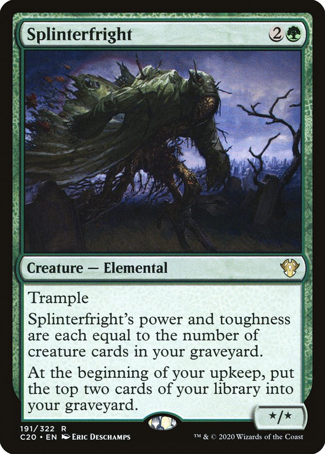 Splinterfright [Commander 2020] | Lots Moore NSW