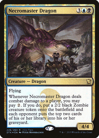 Necromaster Dragon [Dragons of Tarkir Promos] | Lots Moore NSW