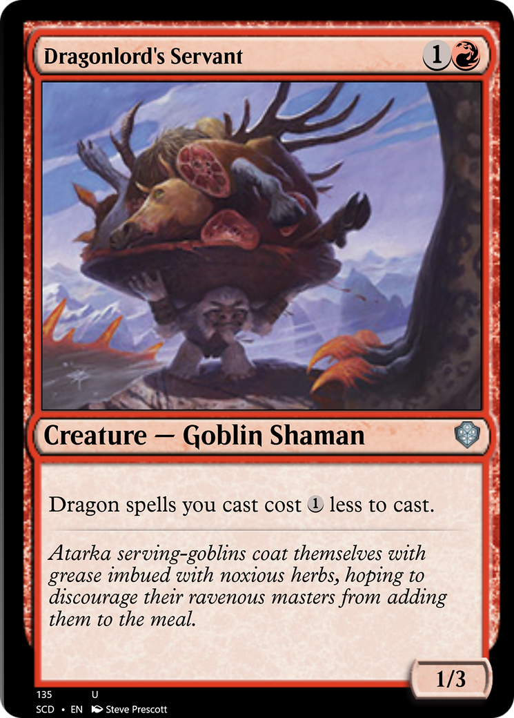 Dragonlord's Servant [Starter Commander Decks] | Lots Moore NSW