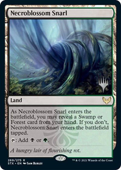 Necroblossom Snarl (Promo Pack) [Strixhaven: School of Mages Promos] | Lots Moore NSW