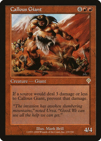 Callous Giant [Invasion] | Lots Moore NSW