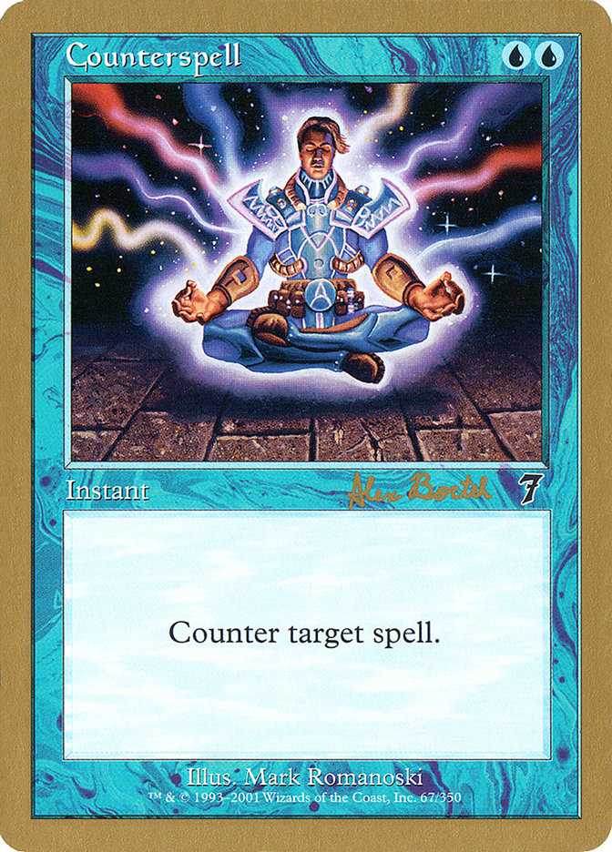Counterspell (Alex Borteh) (7ED) [World Championship Decks 2001] | Lots Moore NSW