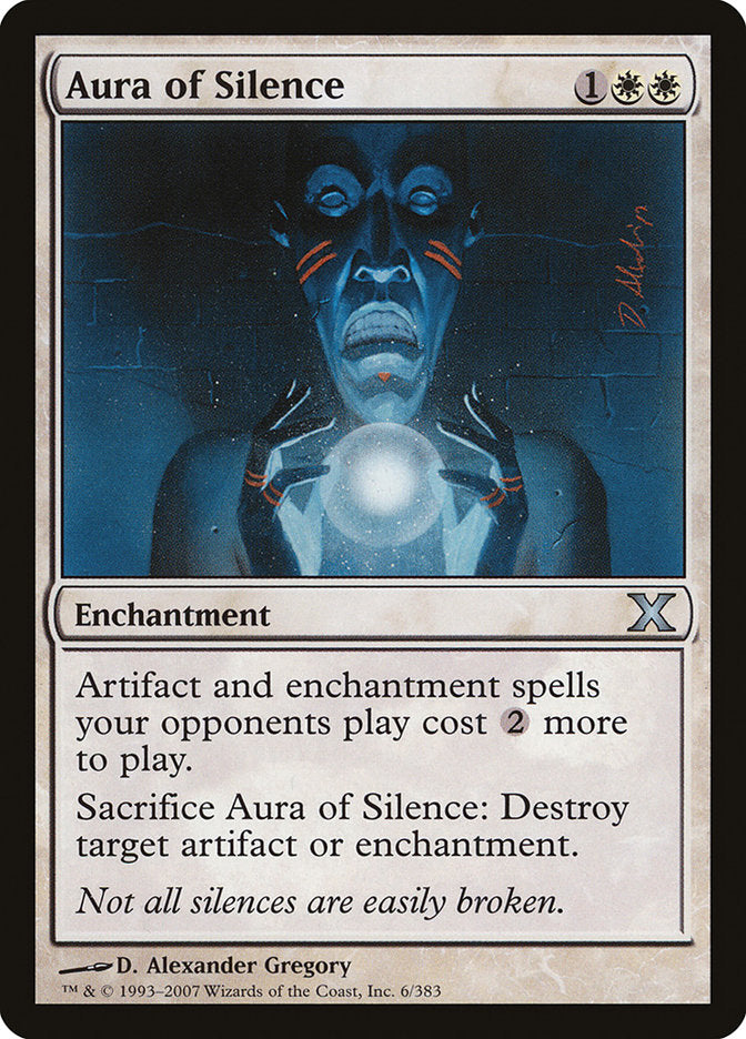 Aura of Silence [Tenth Edition] | Lots Moore NSW