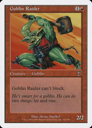 Goblin Raider [Seventh Edition] | Lots Moore NSW