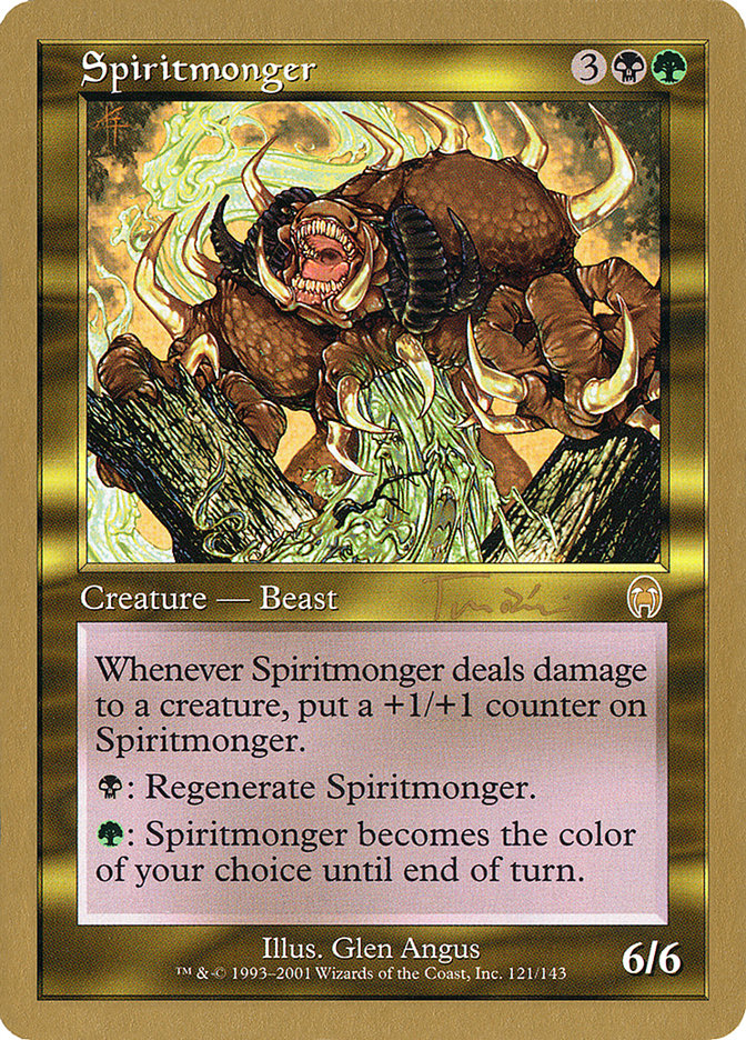 Spiritmonger (Jan Tomcani) [World Championship Decks 2001] | Lots Moore NSW
