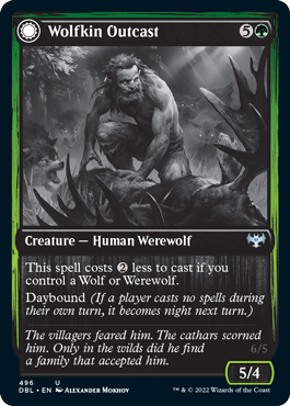 Wolfkin Outcast // Wedding Crasher [Innistrad: Double Feature] | Lots Moore NSW