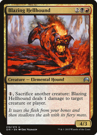 Blazing Hellhound [Magic Origins] | Lots Moore NSW