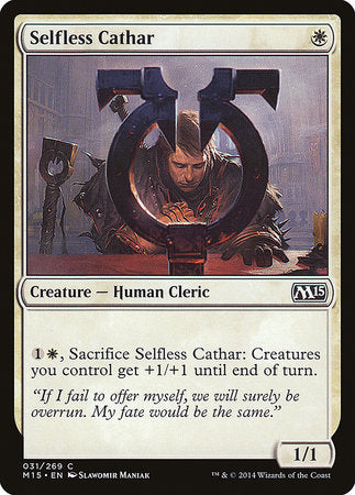 Selfless Cathar [Magic 2015] | Lots Moore NSW