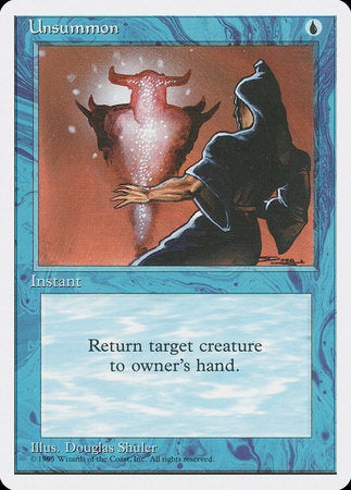 Unsummon [Fourth Edition] | Lots Moore NSW