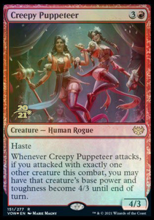 Creepy Puppeteer [Innistrad: Crimson Vow Prerelease Promos] | Lots Moore NSW