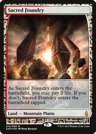 Sacred Foundry [Zendikar Expeditions] | Lots Moore NSW
