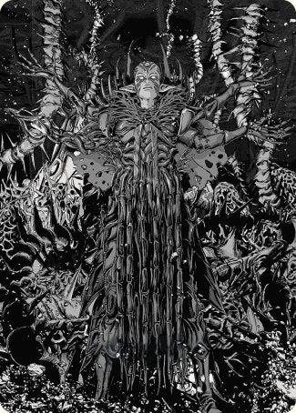 Nissa, Ascended Animist Art Card [Phyrexia: All Will Be One Art Series] | Lots Moore NSW