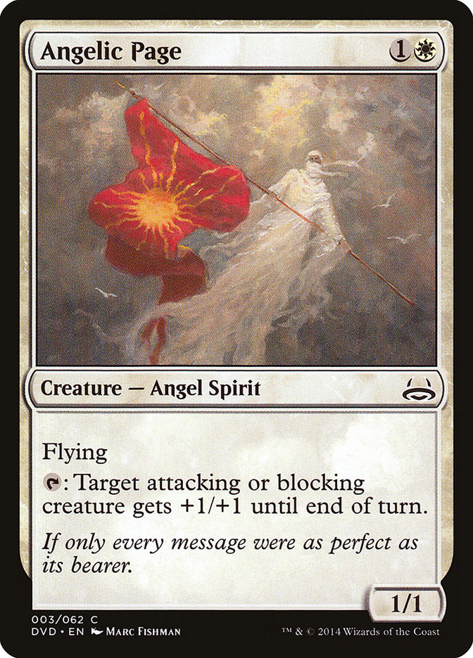 Angelic Page (Divine vs. Demonic) [Duel Decks Anthology] | Lots Moore NSW