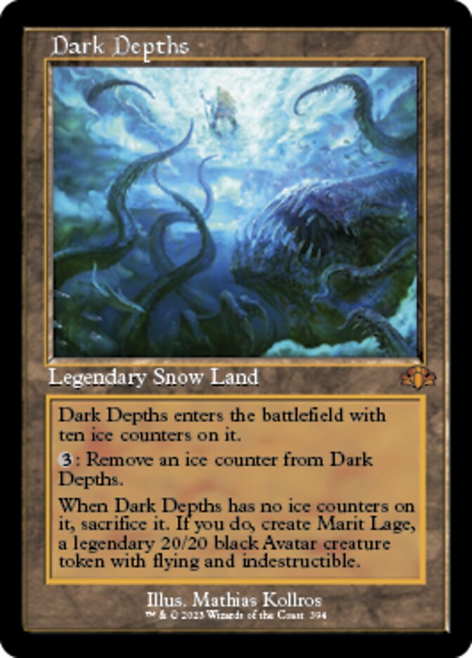 Dark Depths (Retro) [Dominaria Remastered] | Lots Moore NSW