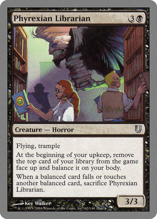 Phyrexian Librarian [Unhinged] | Lots Moore NSW