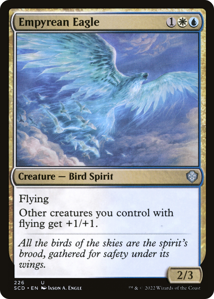 Empyrean Eagle [Starter Commander Decks] | Lots Moore NSW