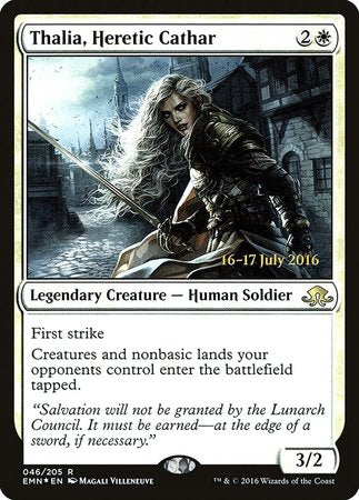 Thalia, Heretic Cathar [Eldritch Moon Promos] | Lots Moore NSW