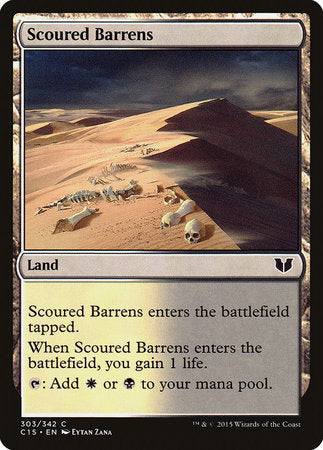 Scoured Barrens [Commander 2015] | Lots Moore NSW