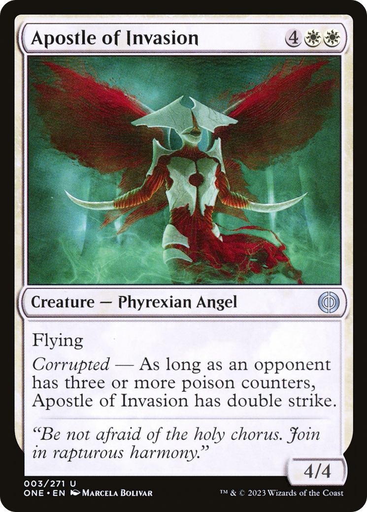 Apostle of Invasion [Phyrexia: All Will Be One] | Lots Moore NSW