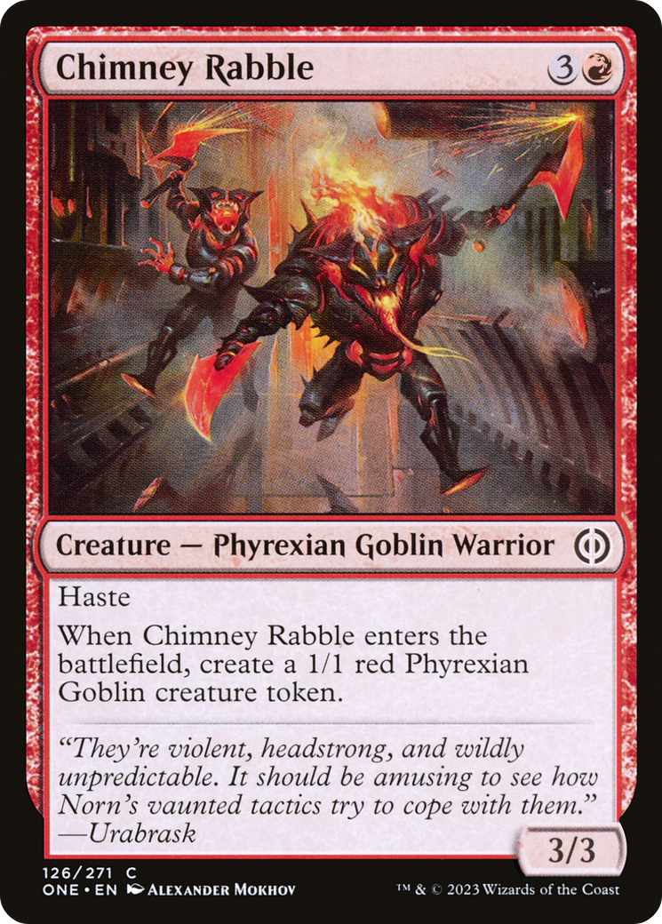 Chimney Rabble [Phyrexia: All Will Be One] | Lots Moore NSW