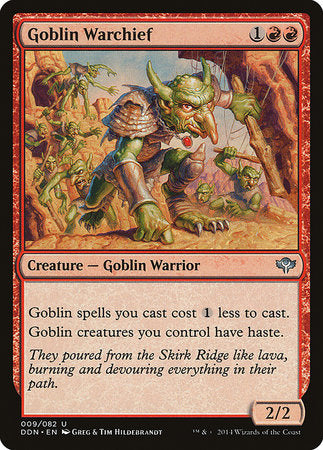 Goblin Warchief [Duel Decks: Speed vs. Cunning] | Lots Moore NSW