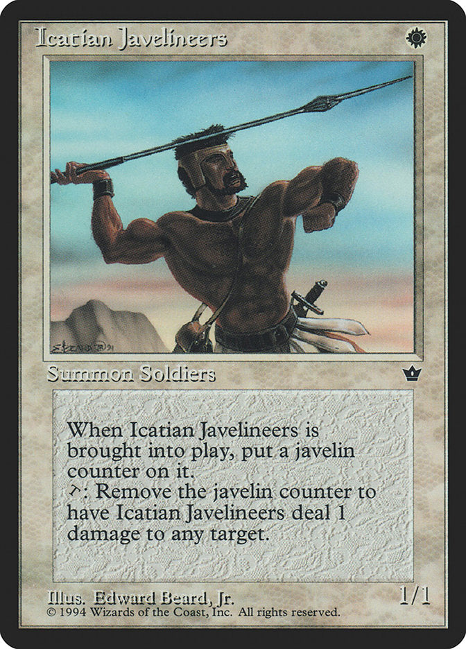 Icatian Javelineers (Edward P. Beard, Jr.) [Fallen Empires] | Lots Moore NSW