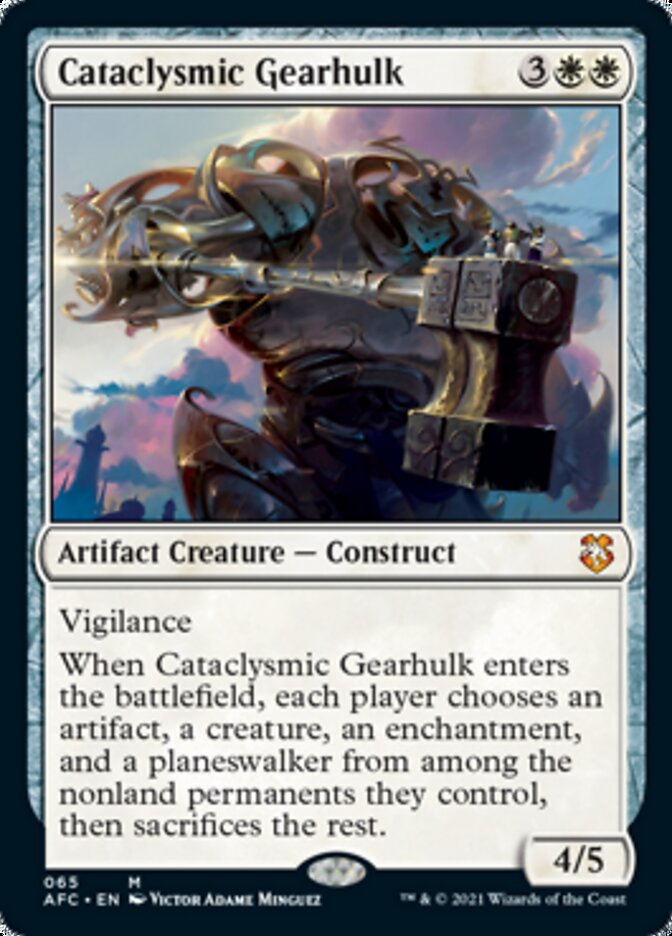 Cataclysmic Gearhulk [Dungeons & Dragons: Adventures in the Forgotten Realms Commander] | Lots Moore NSW