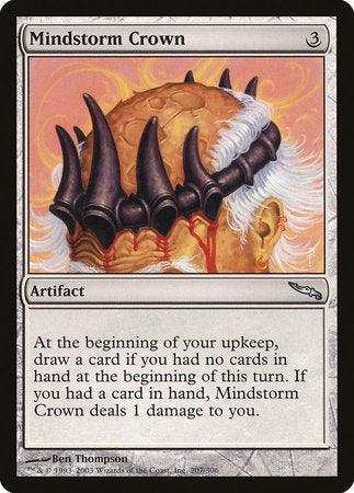 Mindstorm Crown [Mirrodin] | Lots Moore NSW