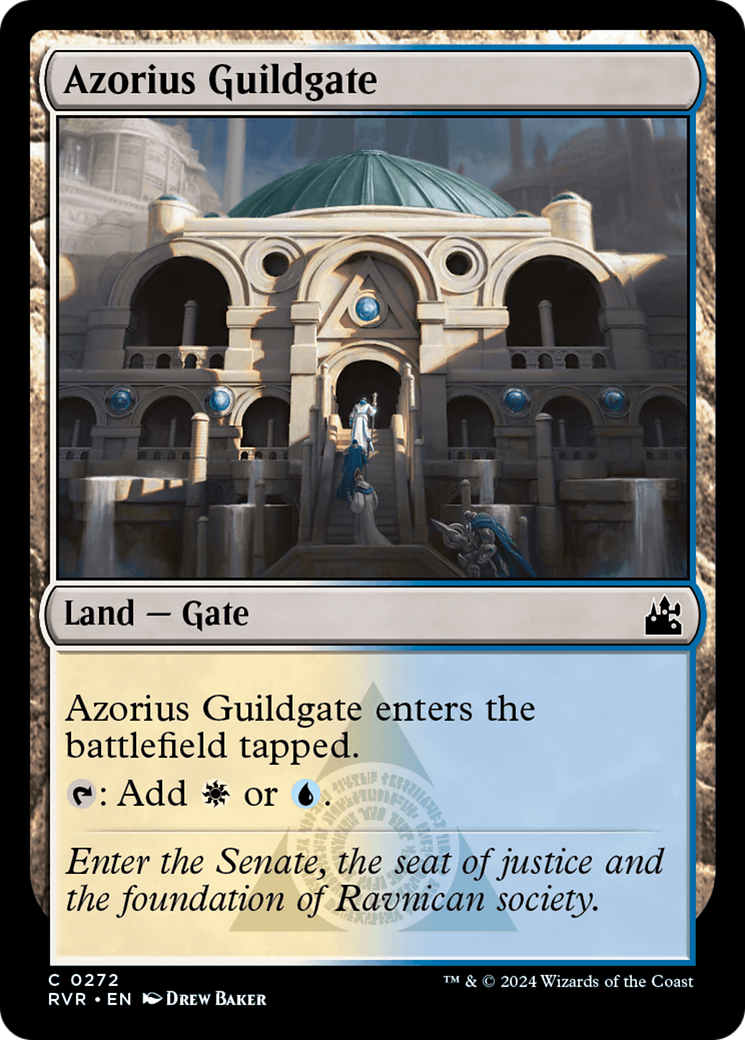 Azorius Guildgate [Ravnica Remastered] | Lots Moore NSW