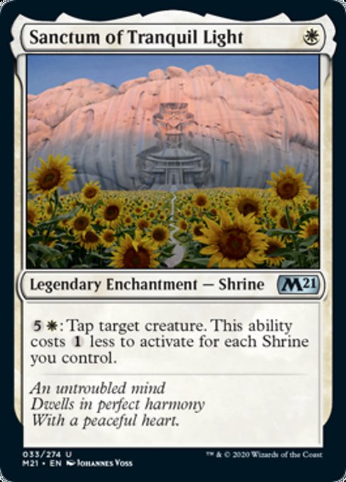 Sanctum of Tranquil Light [Core Set 2021] | Lots Moore NSW