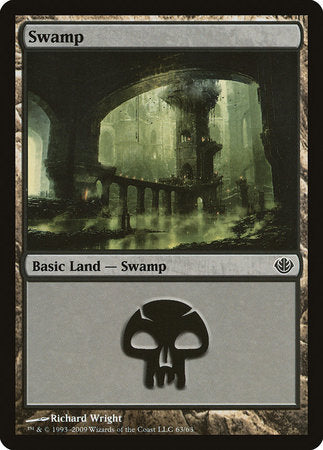 Swamp (63) [Duel Decks: Garruk vs. Liliana] | Lots Moore NSW