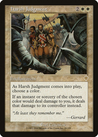 Harsh Judgment [Invasion] | Lots Moore NSW