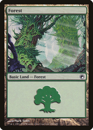 Forest (246) [Scars of Mirrodin] | Lots Moore NSW