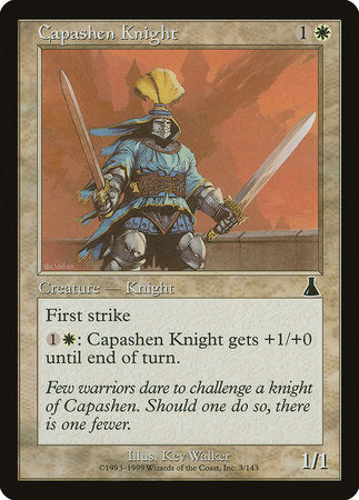 Capashen Knight [Urza's Destiny] | Lots Moore NSW