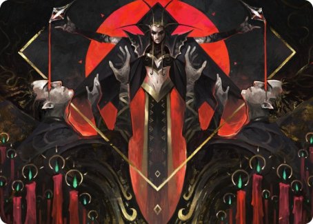 Gift of Fangs Art Card [Innistrad: Crimson Vow Art Series] | Lots Moore NSW