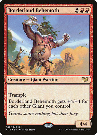 Borderland Behemoth [Commander 2015] | Lots Moore NSW