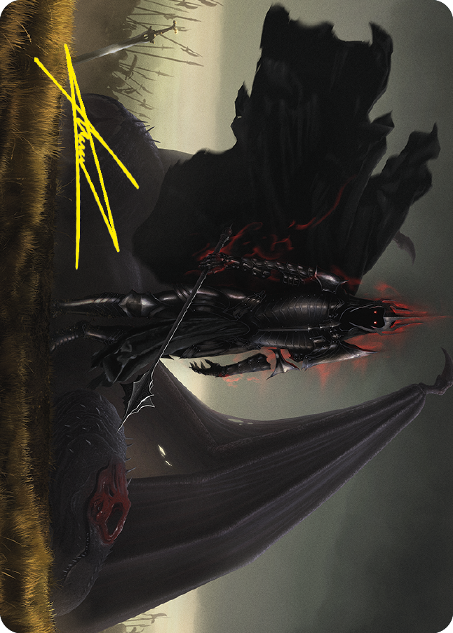 Witch-king of Angmar Art Card (Gold-Stamped Signature) [The Lord of the Rings: Tales of Middle-earth Art Series] | Lots Moore NSW