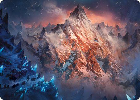 Mountain Art Card [The Lord of the Rings: Tales of Middle-earth Art Series] | Lots Moore NSW