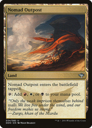 Nomad Outpost [Duel Decks: Speed vs. Cunning] | Lots Moore NSW